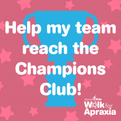 Help My Team Reach the Champions Club - Pink