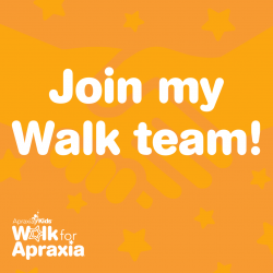 Join My Walk Team! - Orange
