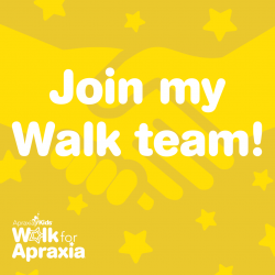 Join My Walk Team! - Yellow