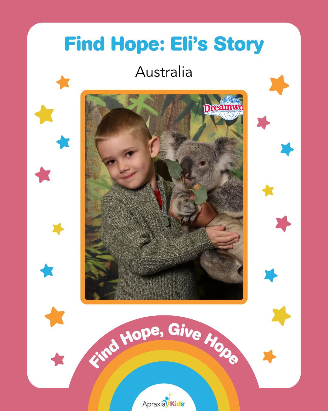 Virtual Learning Training Room Eli’s Story: Finding Hope, One Step at a Time - Apraxia Kids